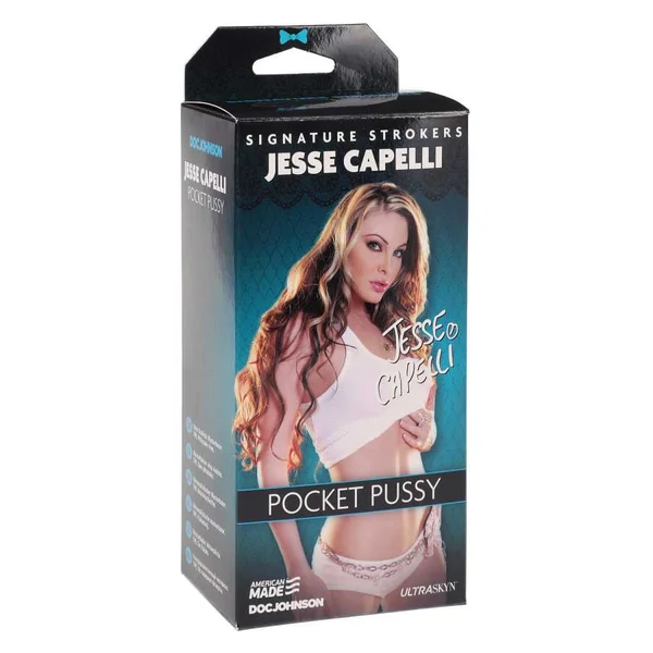 Jesse Capelli Pocket Pussy | Realistic Signature Stroker by Doc Johnson — image 3 of 3