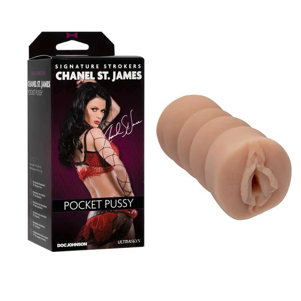 Chanel St. James Pocket Pussy | Realistic Signature Stroker by Doc Johnson — image 2 of 8