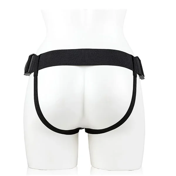 RealRock 6-inch Hollow Strap-On Dildo with Vibrator