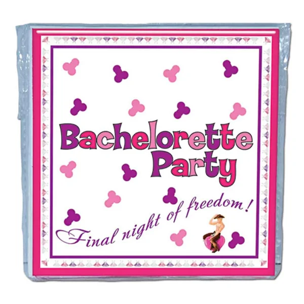 Bachelorette Napkins/trivia Game (10) — image 2 of 2