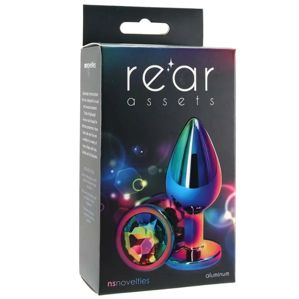 NS Novelties Rear Assets Multicolor Medium Plug
