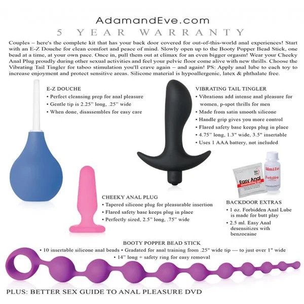 Couple's Backdoor Pleasure Kit