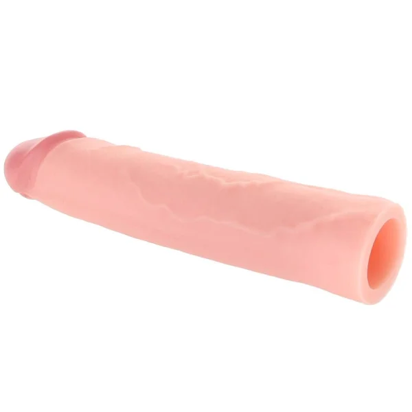 Fantasy X-tensions Elite Silicone 8" Penis Extension With 2" Removable Extender  - Vanilla