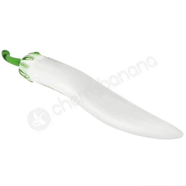 Crystal Pleasures Glass Pepper Play Dildo