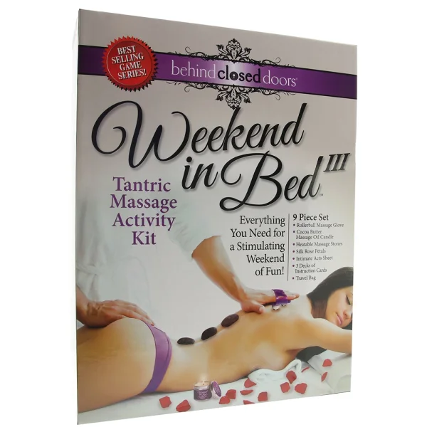 Weekend in Bed 3 - Tantric Massage Activity Kit
