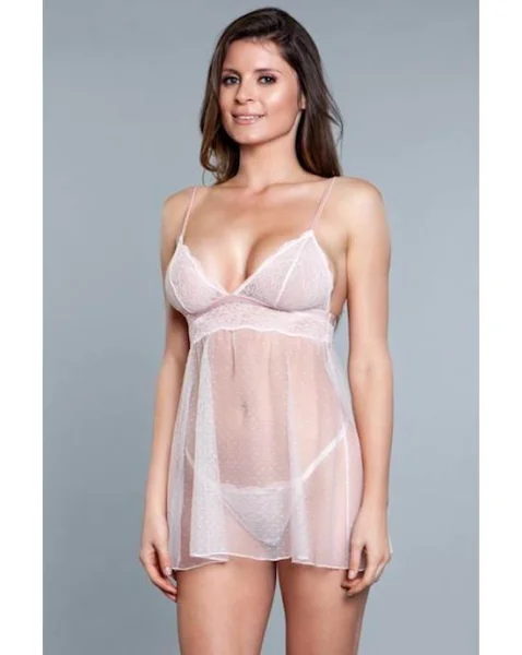 Hailey Babydoll - Blush - 2x