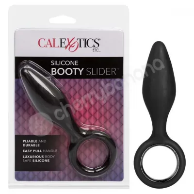 Black Silicone Booty Slider Butt Plug