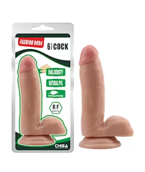 Suction Cup Dildo - 6.7 Inch - Flesh - 6.7 Inch — image 9 of 13