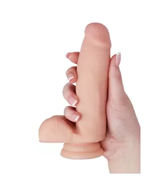Suction Cup Dildo - 6.7 Inch - Flesh - 6.7 Inch — image 7 of 13