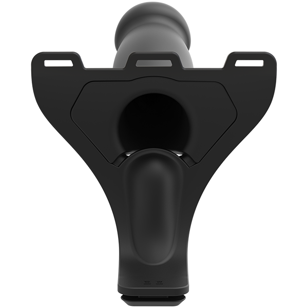 Triple Vibrating Strap On System
