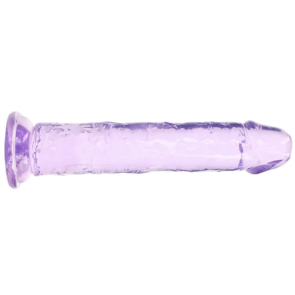 RealRock Crystal Clear Jelly 9 Inch Dildo