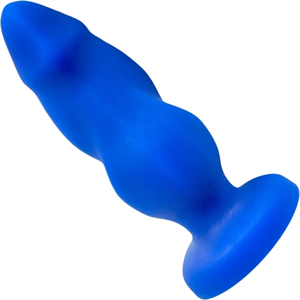 Topped Toys HILT 105 Silicone Butt Plug - Blue Steel