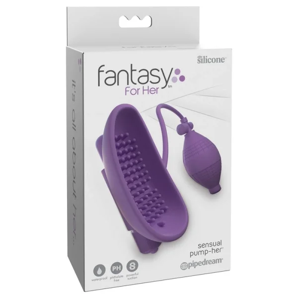 Fantasy For Her Sensual Pump-Her Silicone Vibrating Pussy Pump — image 8 of 10