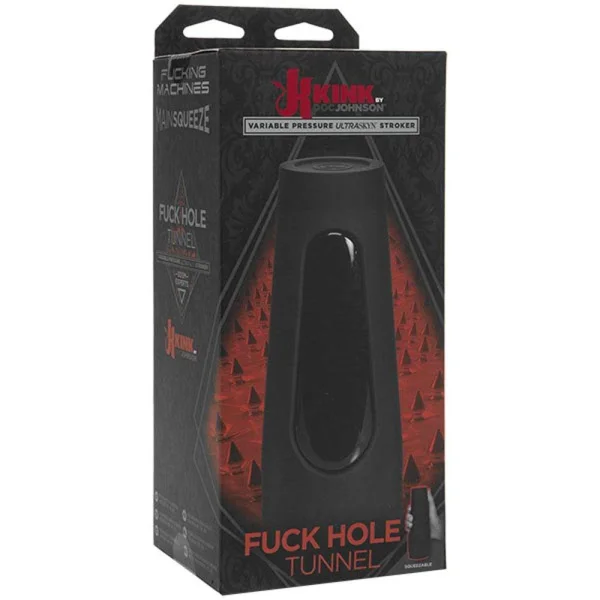 Glory Hole Tunnel - Variable Pressure Ultraskyn Stroker - Frosted