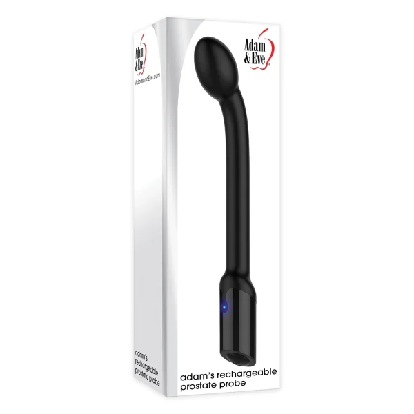 Adam & Eve's Adam's Rechargeable Prostate Probe - Black