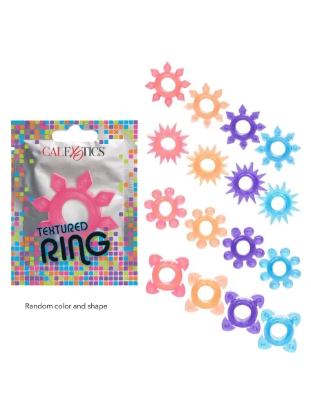 Foil Pack Textured Ring Assorted (Case Qty: 24) — image 4 of 6