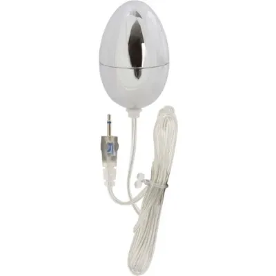 Sterling Collection Silver Bullet Powerful Silver Egg With Plug In Jack