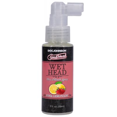 Doc Johnson Wet Head Dry Mouth Spray Pink Lemonade 59ml
