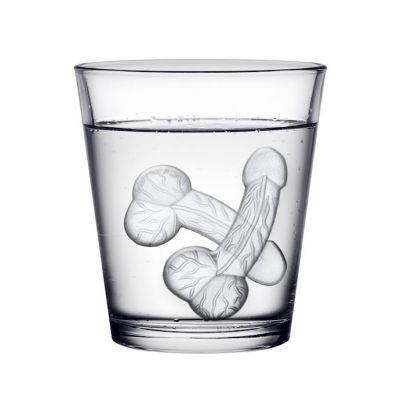 Party Peckers Ice Cube Tray Clear