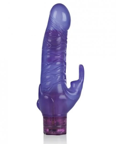 Basic Essentials Bunny Purple Rabbit Vibrator — image 5 of 8