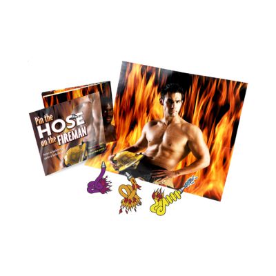 Pin The Hose On The Fireman Game