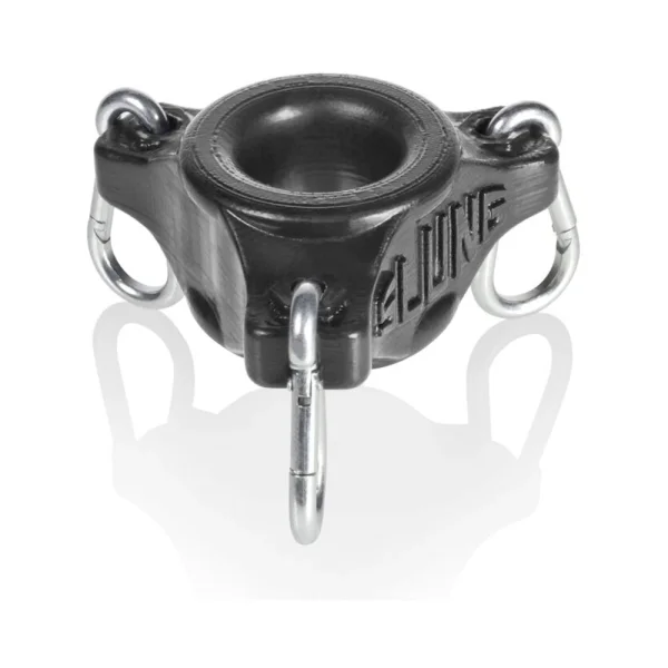 Oxballs Slung, Ballstretcher With 3 Carabiners, Black — image 5 of 6