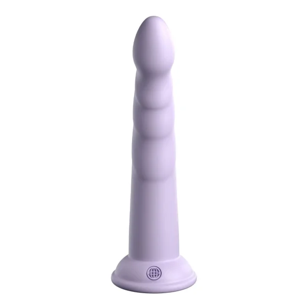 Dillio Platinum Slim Seven Silicone 7" Suction Cup Dildo - Lavender