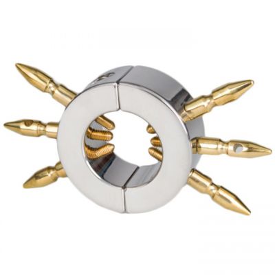 Torment Stainless Steel Spiked Ball Stretcher