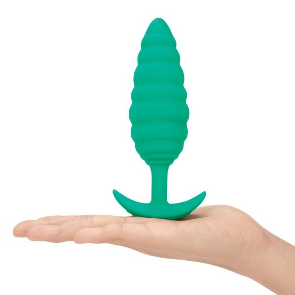 b-Vibe Twist Texture Plug Vibrating Butt Plug