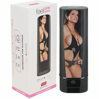 KIIROO Onyx Interactive Penis Masturbator Romi Rain Experience