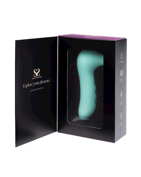 Share Satisfaction Coco Suction Vibrator - Teal