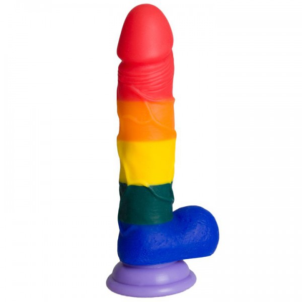 Bondara Pride Rainbow’s End Dildo - 7.5 Inch