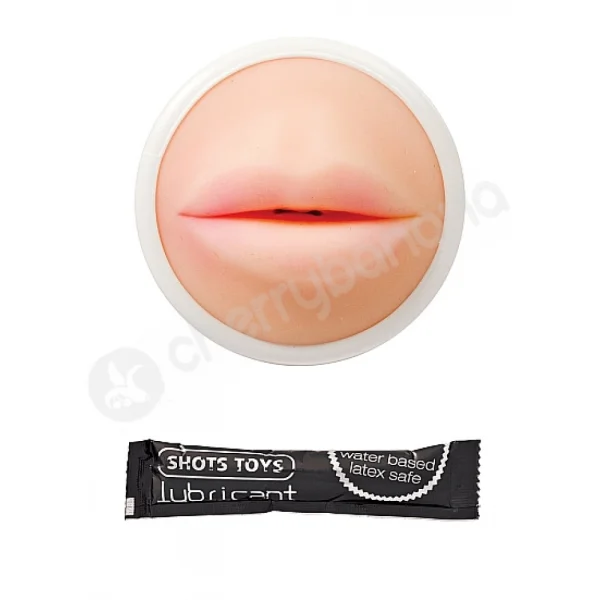 Shots Toys Vibrating Rider Mouth Masturbator