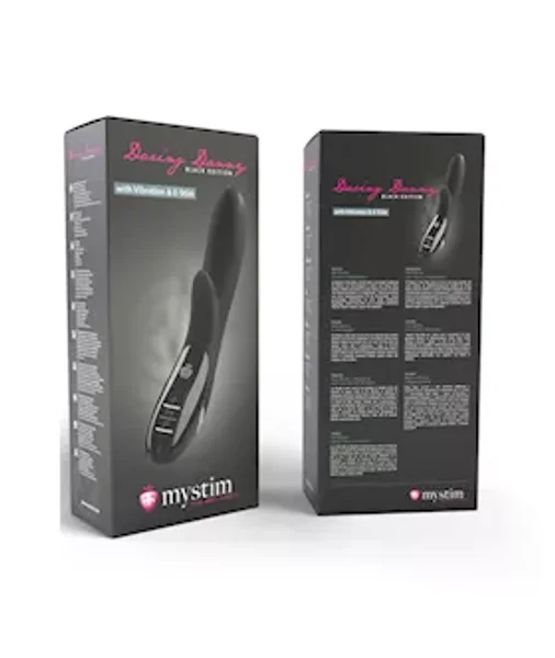 Daring Danny E-stim Vibrator - Black — image 14 of 14