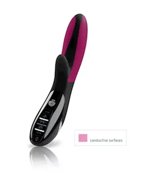 Daring Danny E-stim Vibrator - Black — image 10 of 14