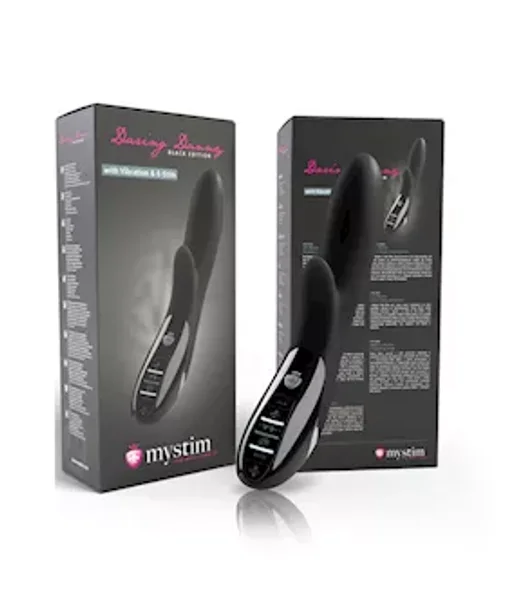 Daring Danny E-stim Vibrator - Black — image 13 of 14