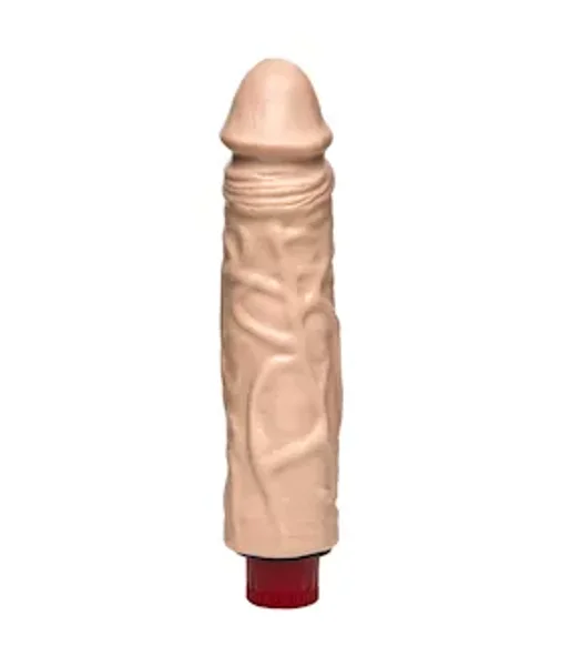 The Naturals Heavy Veined Dong Thick 8 Inch - White — image 2 of 2