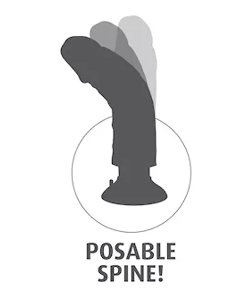 Kink Cock 7 Vibrating Suction Dildo — image 16 of 17