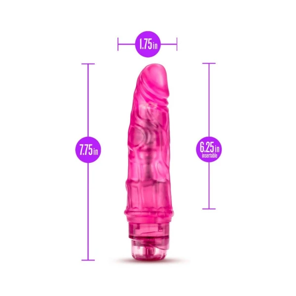 B Yours Cock Vibe 3 Pink Realistic Vibrating Dildo
