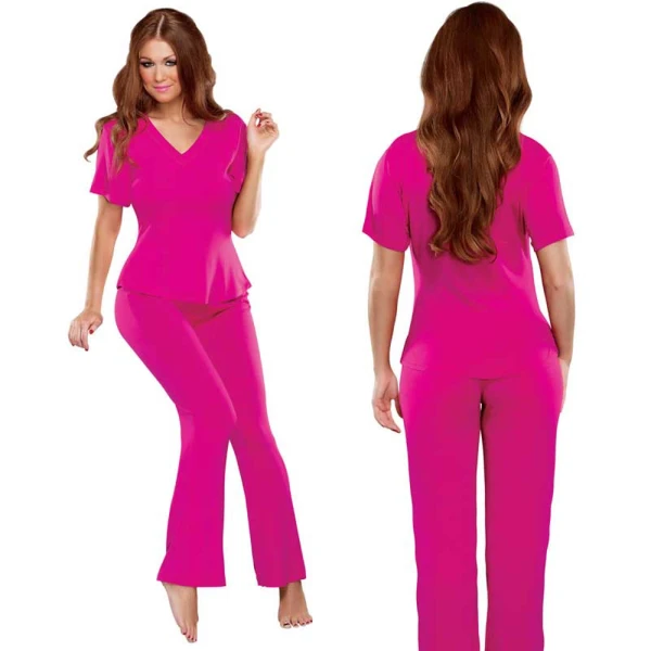 Magic Silk Bamboo Magic Lounge Pant Pink Large
