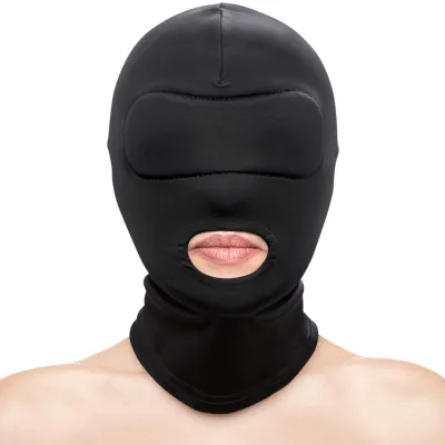 Fetish Fashion Mouth Hood By NS Novelties Black