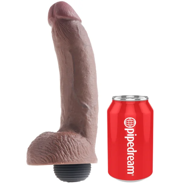 X-Long & Thick 9" Squirting Dildo With Balls