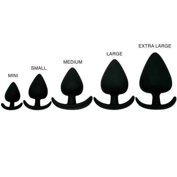 Silicone Anal Plug With Flared Base