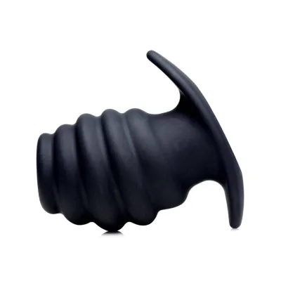 Hive Ass Tunnel Silicone Ribbed Hollow Anal Plug Medium