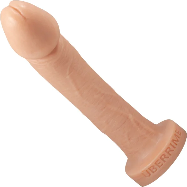 The Aptus 9" Silicone Realistic Dildo By Uberrime - Vanilla
