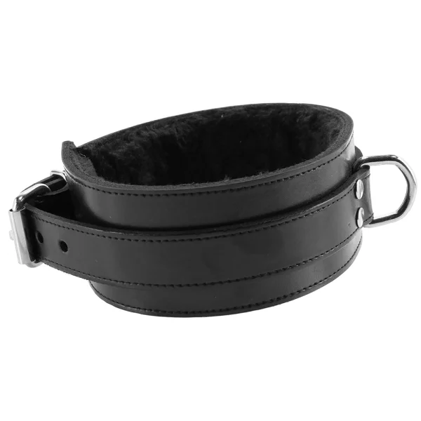 Rouge Fur Collar Black