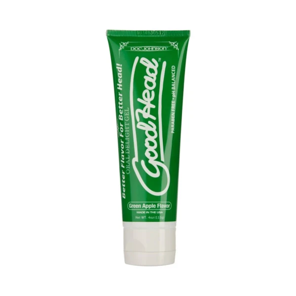 Goodhead Oral Delight Gel Green Apple 4oz Tube