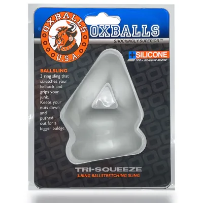 Tri Squeeze Cocksling Clear