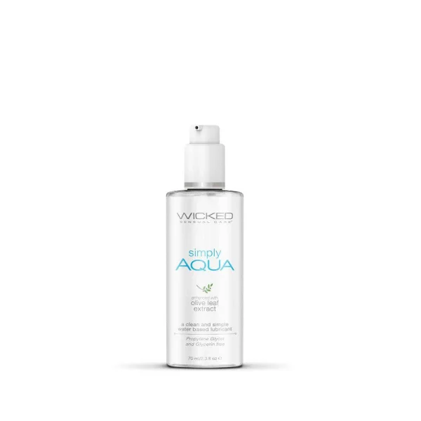 Wicked Simply Aqua Water-Based Lubricant