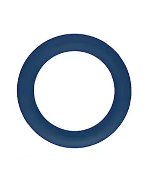 Hombre Snug-fit Silicone Cock Band - Navy — image 3 of 4
